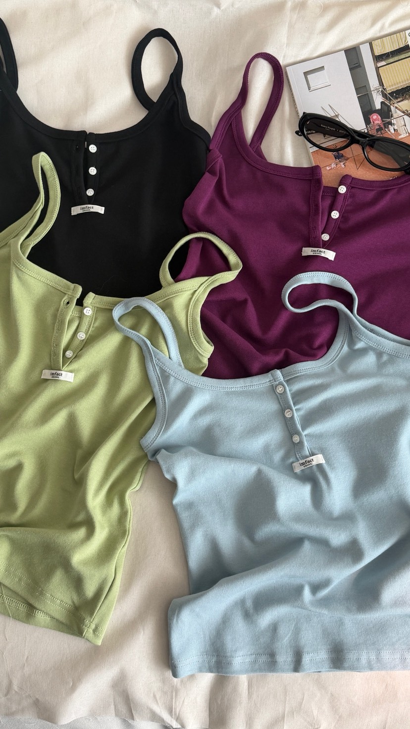 I MFACT韓國東大門直郵女裝新品時尚職業吊帶背心不含內搭I MFACT吊帶/背心