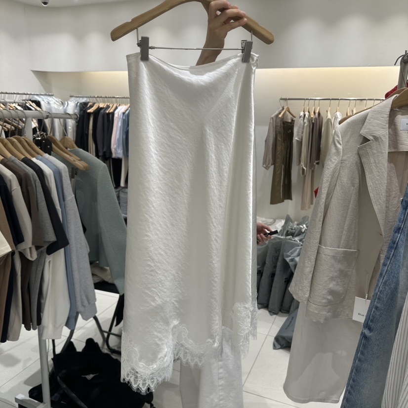 BLUEI-D/N SHARP韓國東大門代購女士新款休閑人氣長裙Blue i-d/N SHARP長裙