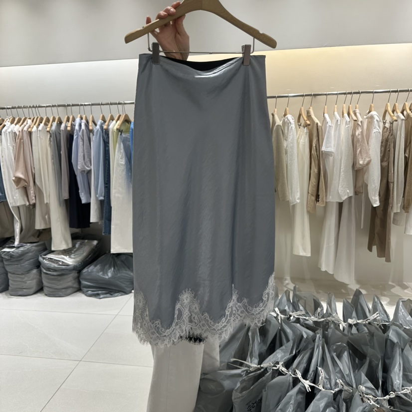 BLUEI-D/N SHARP韓國東大門代購女士新款休閑人氣長裙Blue i-d/N SHARP長裙圖色2