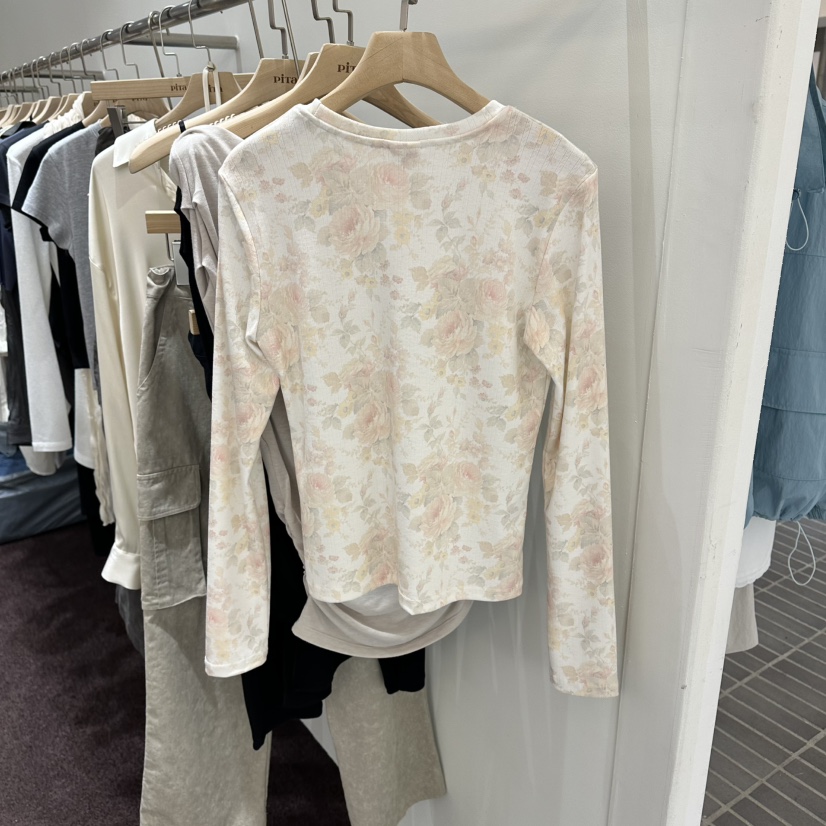 PITA/THEVERLIN韓國東大門代購女士新品時尚推薦長袖T恤PITA/THEVERLIN長袖T恤