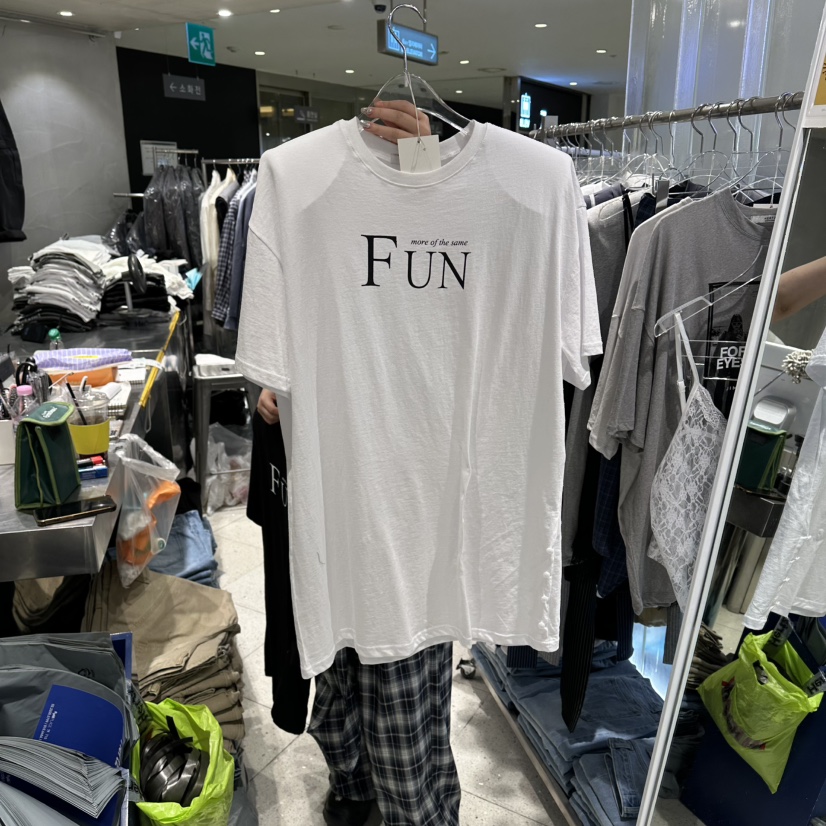 HERTZ-P韓國代購女裝新款職業推薦26春夏人氣休閑時尚T恤HERTZ-PT恤圖色1