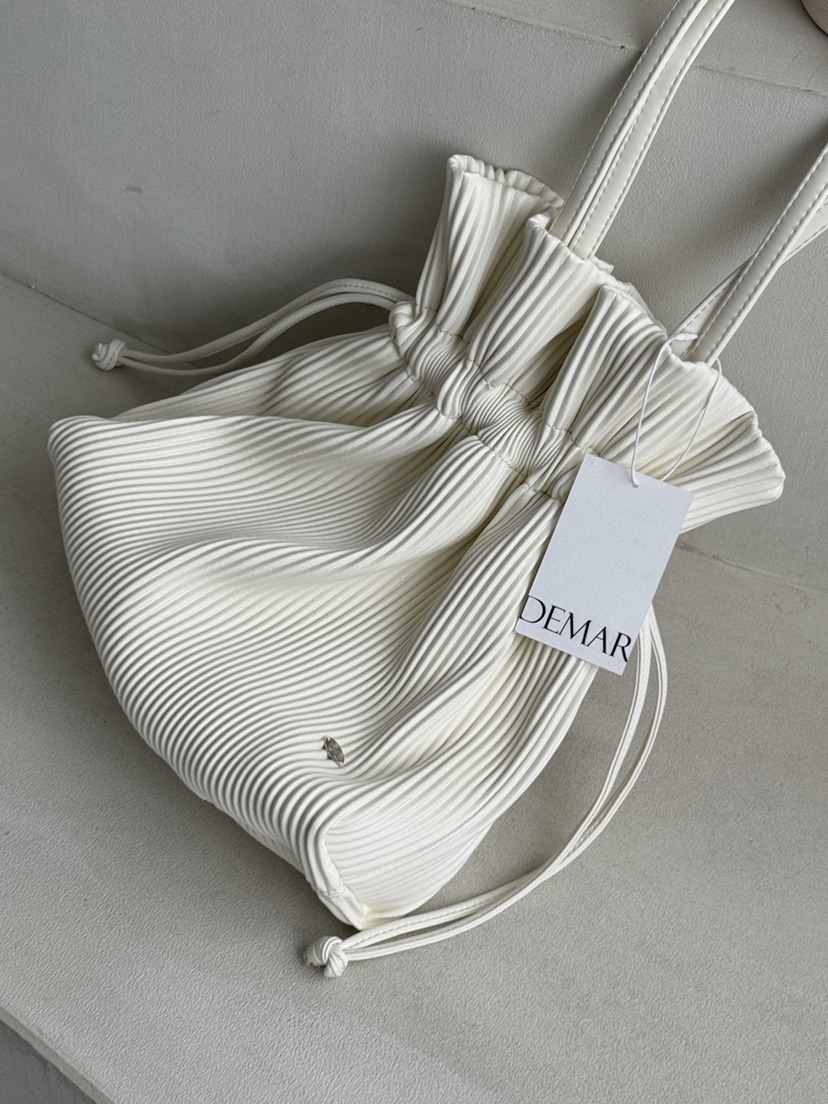 DEMAR韓國東大門直郵女士新品推薦熱賣時尚單肩斜跨包褶皺DEMAR單肩/斜跨包圖色1