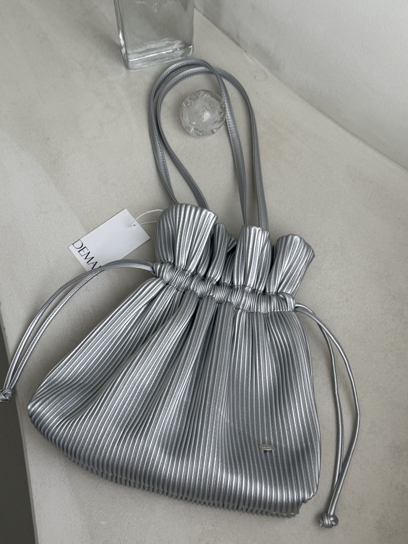 DEMAR韓國東大門直郵女士新品推薦熱賣時尚單肩斜跨包褶皺DEMAR單肩/斜跨包圖色2