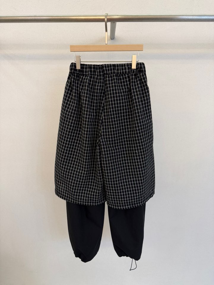 FORM韓國東大門直郵女裝新款人氣職業推薦時尚休閑褲格紋FORM休閑褲