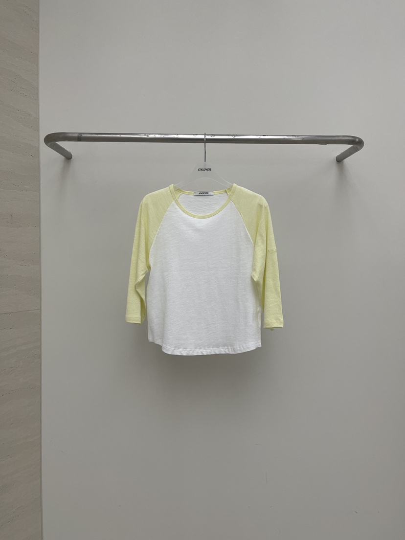 ATMOSPHERE韓國東大門直郵女士新品時尚推薦26春夏長袖T恤ATMOSPHERE/BLING長袖T恤圖色1