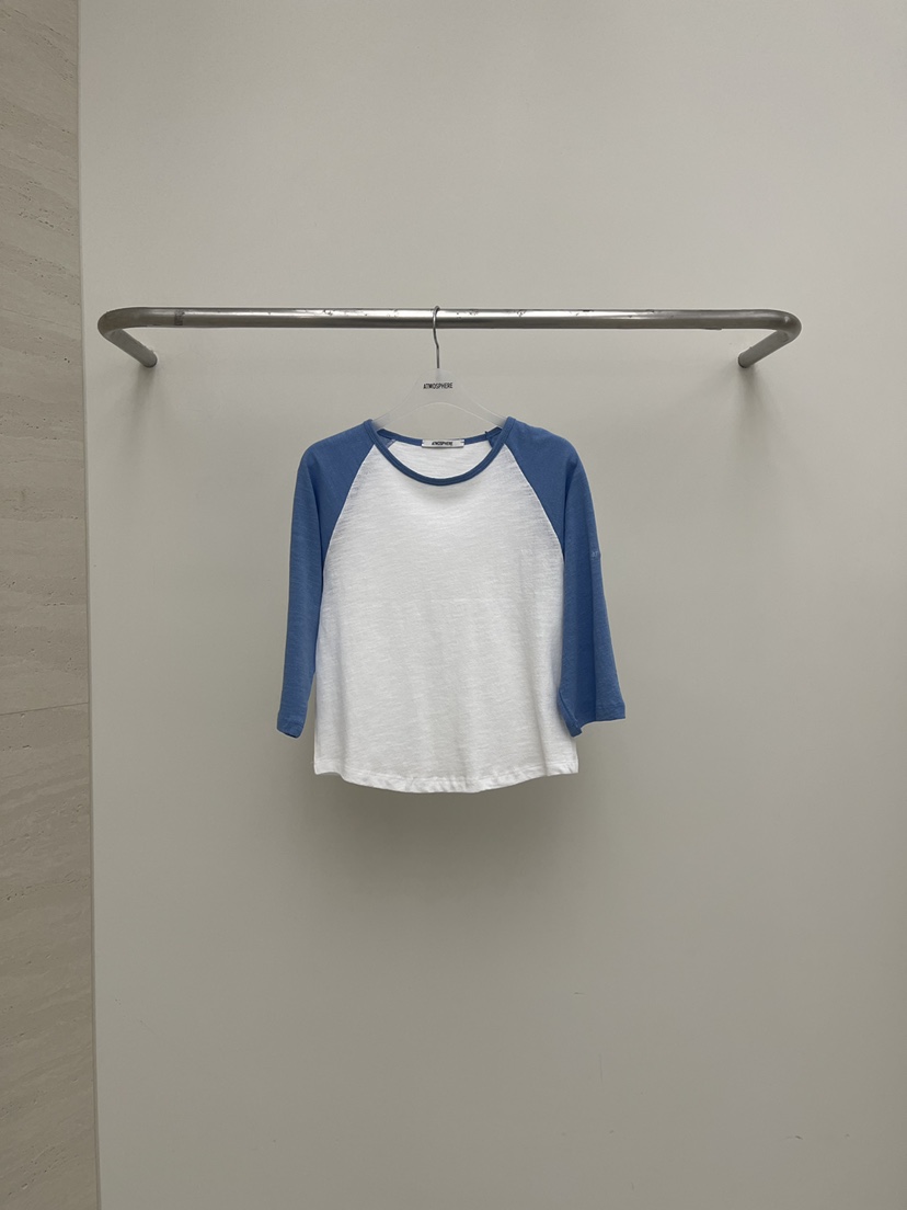 ATMOSPHERE韓國東大門直郵女士新品時尚推薦26春夏長袖T恤ATMOSPHERE/BLING長袖T恤圖色2