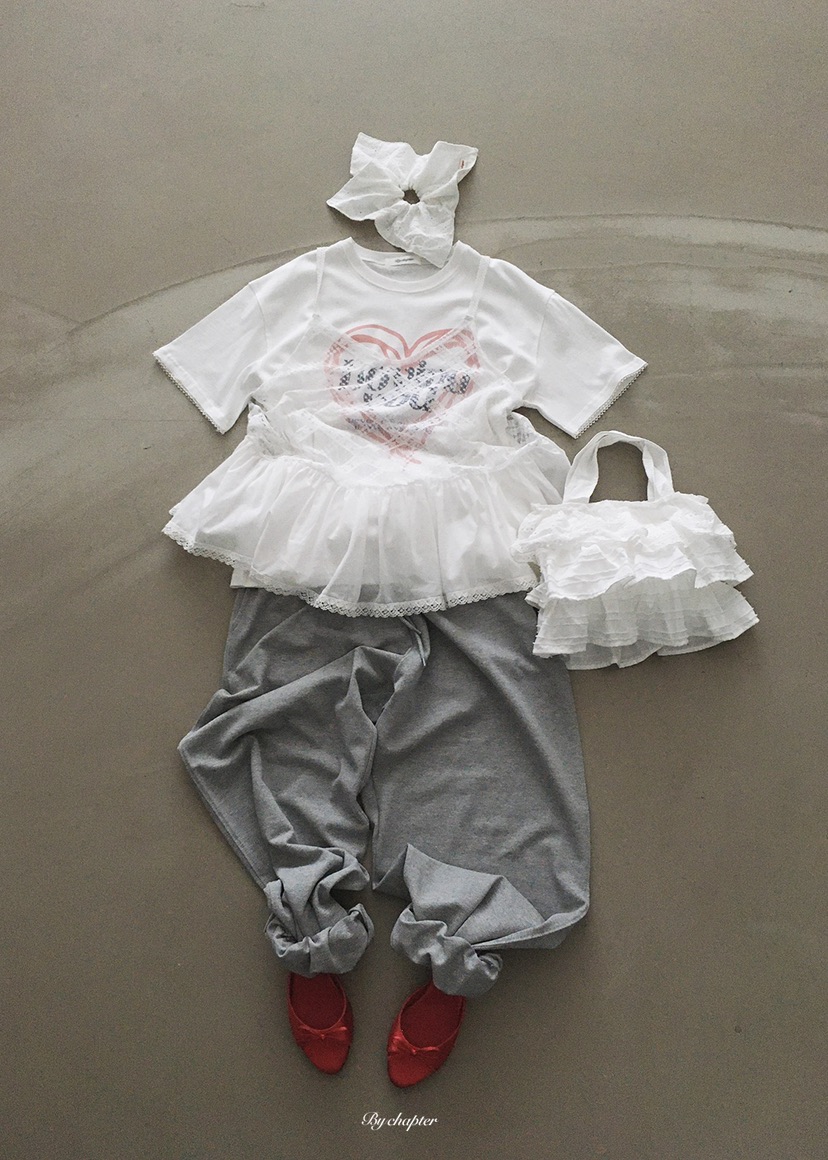 BY CHAPTER韓國直郵實拍女士新款休閑26春夏時尚推薦T恤BY ChapterT恤