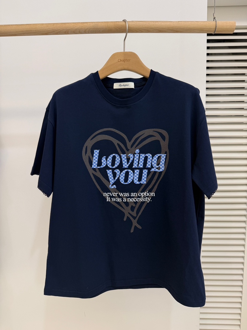 BY CHAPTER韓國直郵實拍女士新款休閑26春夏時尚推薦T恤BY ChapterT恤圖色2