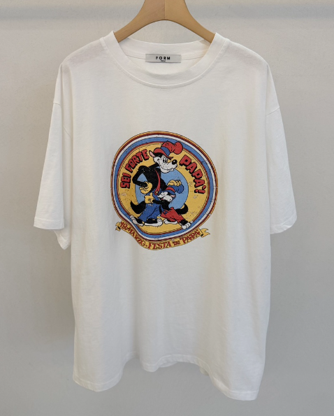 FORM韓國直郵實拍女士新品人氣26春夏職業推薦熱賣休閑T恤FORMT恤圖色2