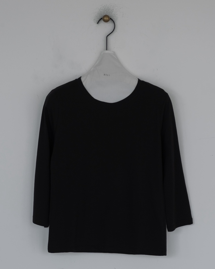 HONG-P韓國東大門代購女士新款人氣時尚熱賣休閑職業T恤HONG-PT恤圖色3黑色