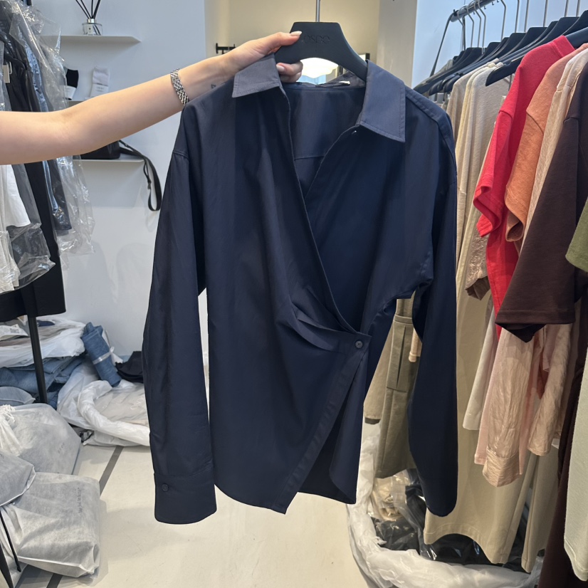 OSOO韓國東大門代購女士新品推薦26春夏休閑熱賣襯衫蕾絲衫OSOO襯衫/蕾絲衫圖色2