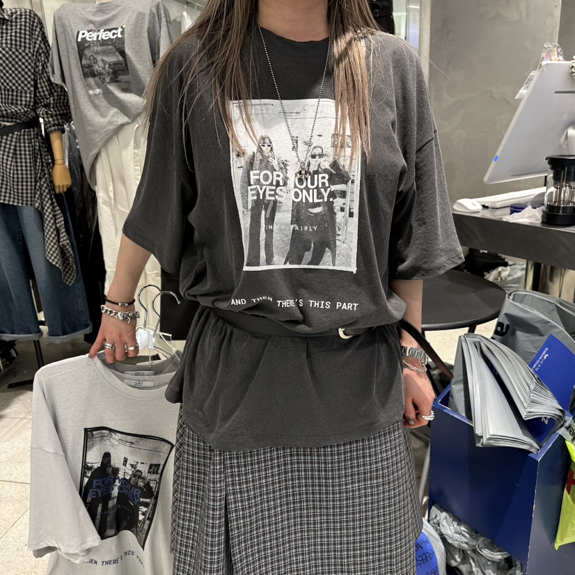 HERTZ-P韓國直郵女士新品休閑人氣時尚推薦職業T恤不含腰帶HERTZ-PT恤圖色3