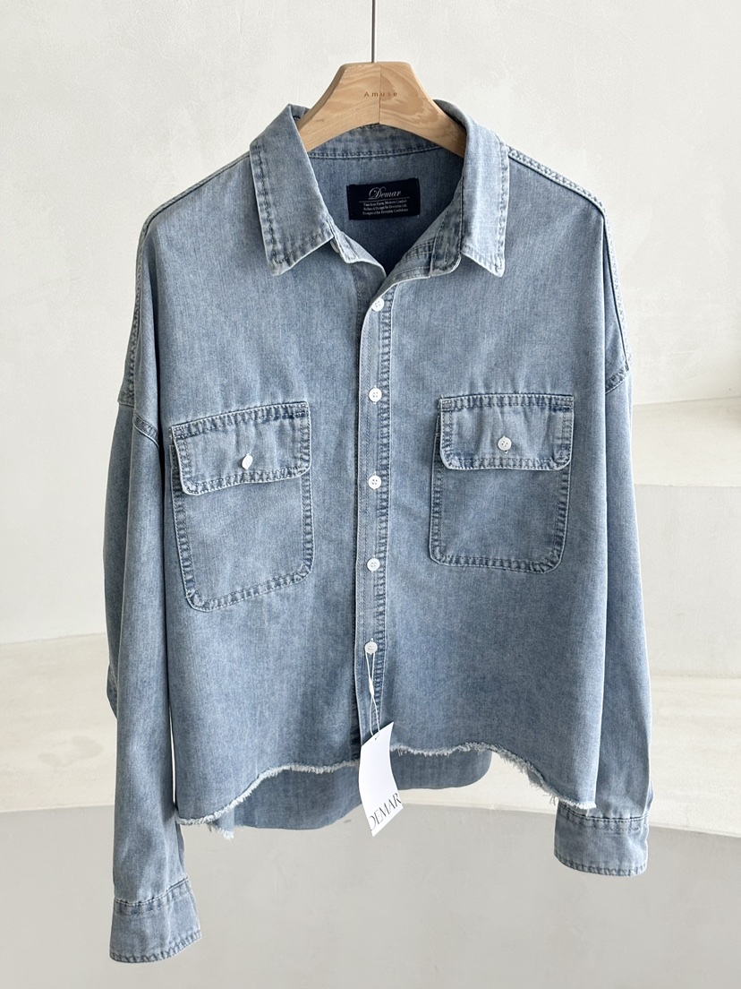 DEMAR韓國直郵女士新品人氣時尚休閑熱賣推薦26春夏襯衫蕾絲衫DEMAR襯衫/蕾絲衫圖色1