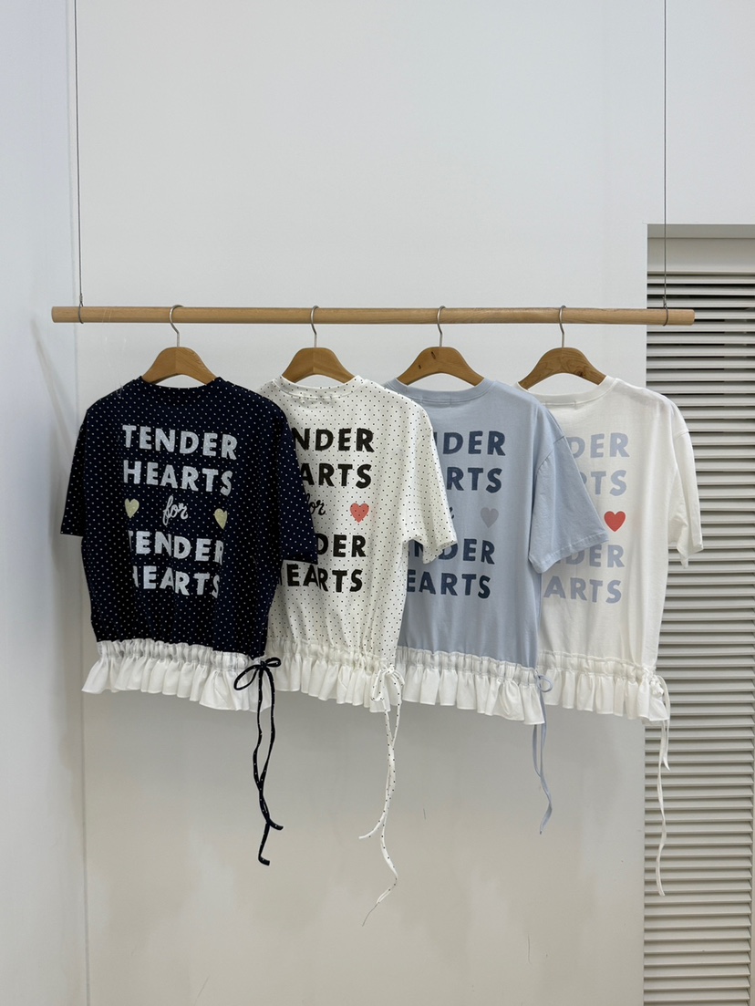 BY CHAPTER韓國東大門代購女士新品26春夏推薦時尚人氣T恤BY ChapterT恤