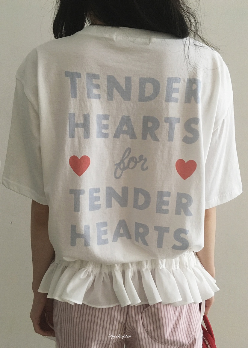 BY CHAPTER韓國東大門代購女士新品26春夏推薦時尚人氣T恤BY ChapterT恤