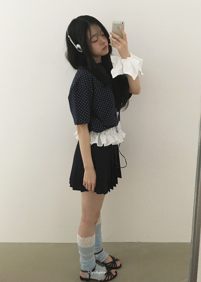 BY CHAPTER韓國東大門代購女士新品26春夏推薦時尚人氣T恤BY ChapterT恤