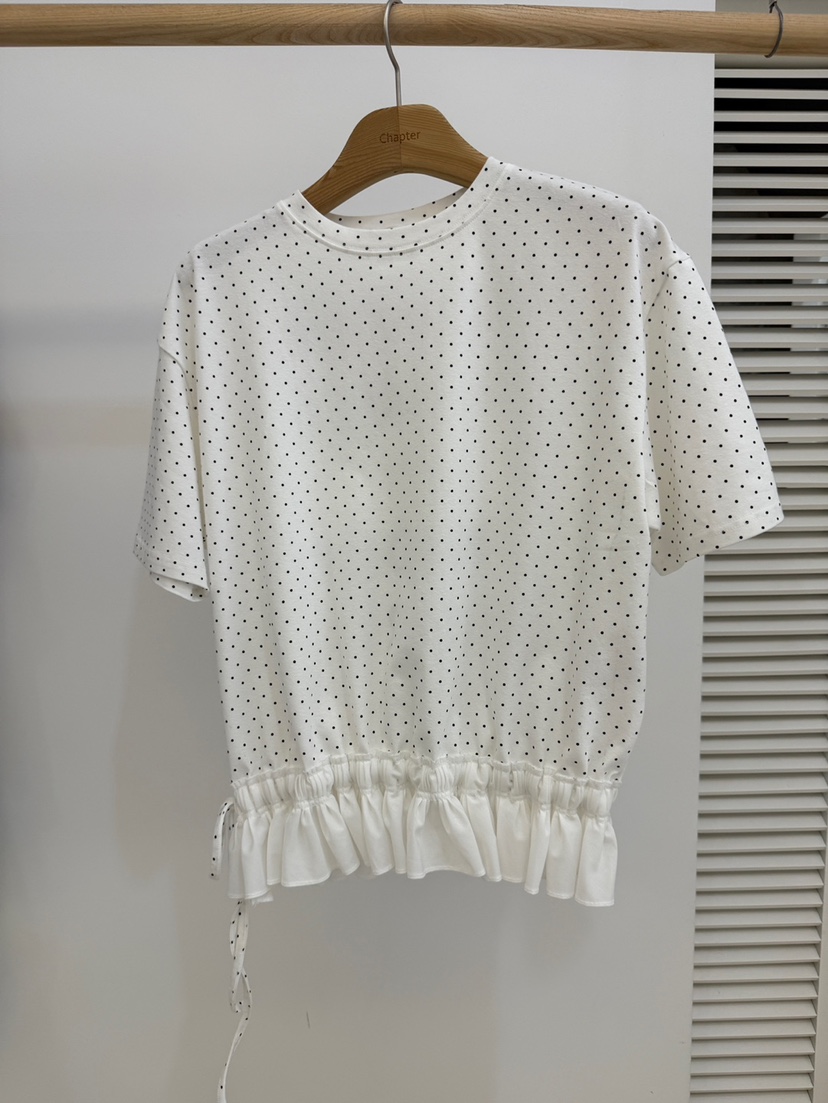 BY CHAPTER韓國東大門代購女士新品26春夏推薦時尚人氣T恤BY ChapterT恤圖色1