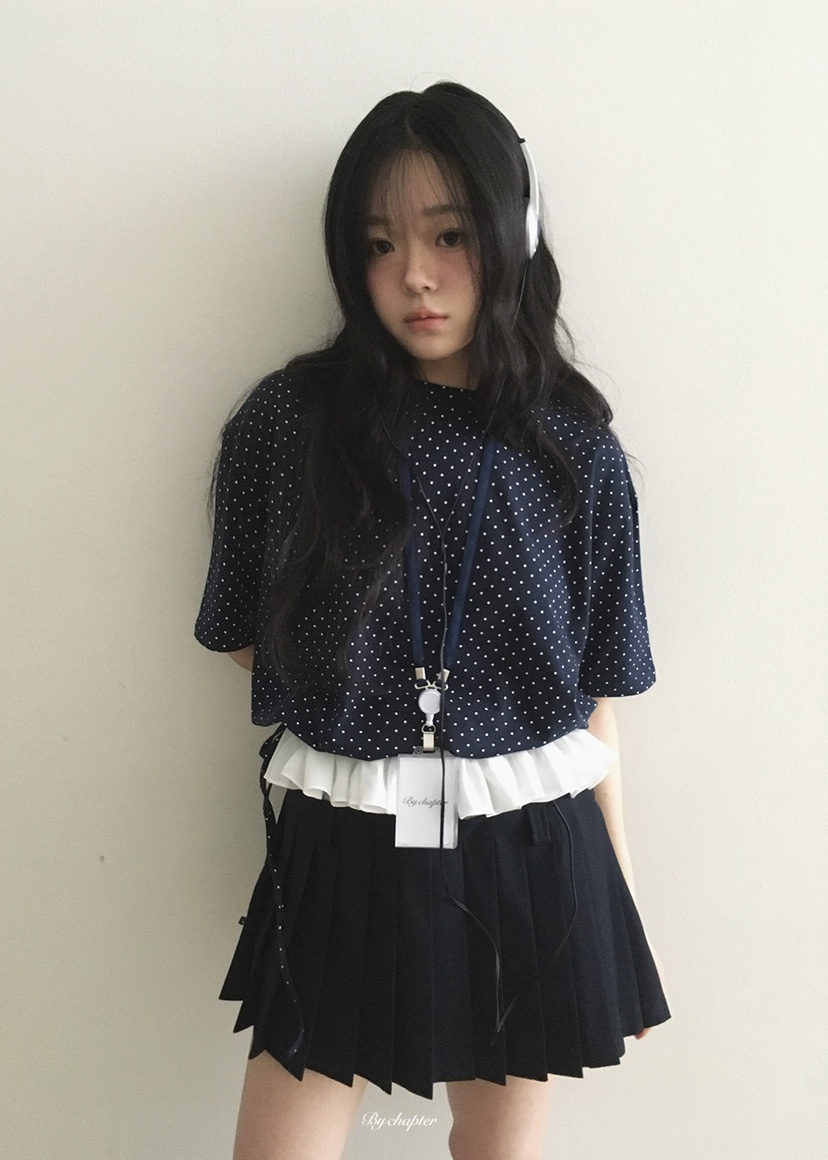 BY CHAPTER韓國東大門代購女士新品26春夏推薦時尚人氣T恤BY ChapterT恤圖色2