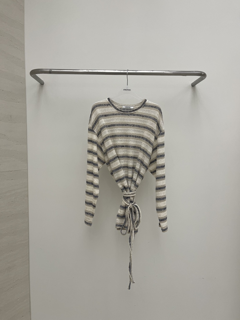 ATMOSPHERE韓國東大門代購女裝新款職業26春夏人氣長袖T恤ATMOSPHERE/BLING長袖T恤圖色1