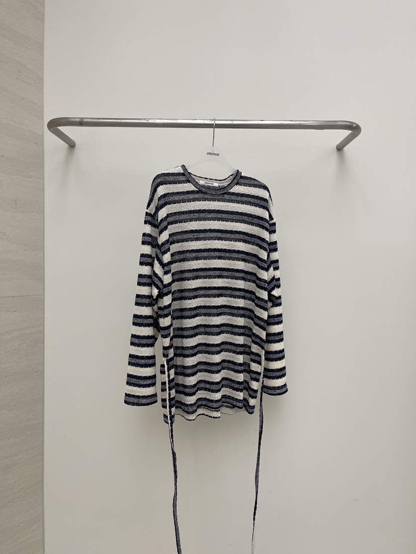 ATMOSPHERE韓國東大門代購女裝新款職業26春夏人氣長袖T恤ATMOSPHERE/BLING長袖T恤圖色2