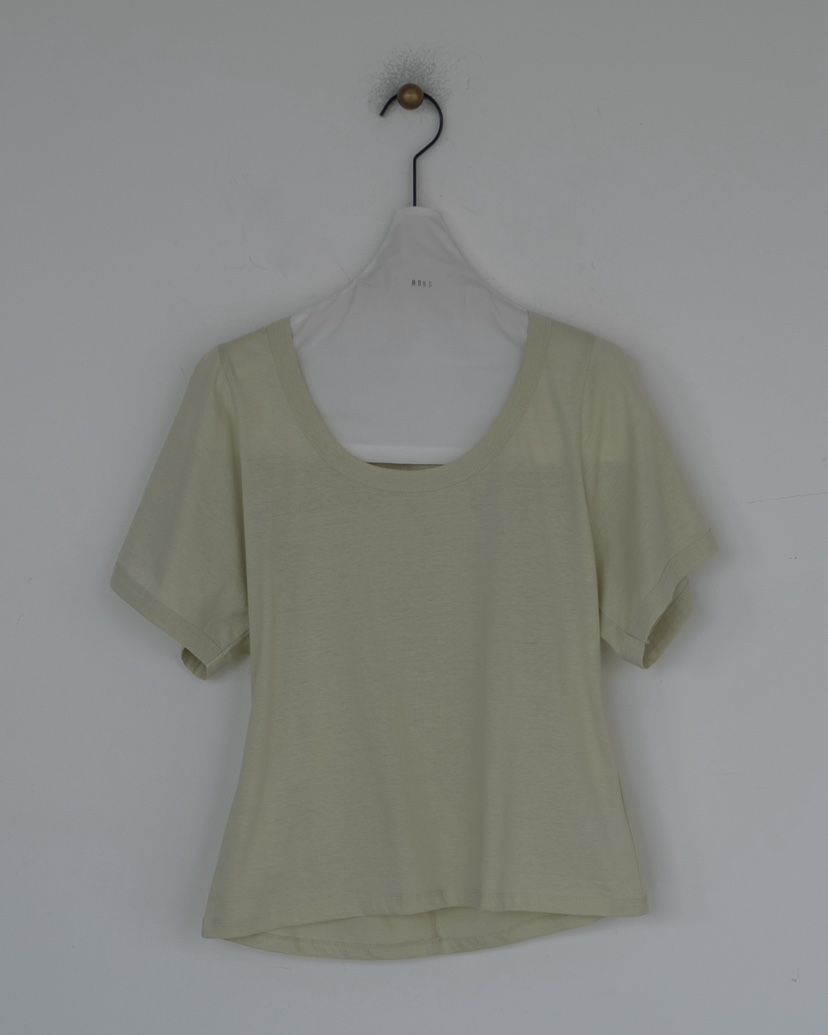 HONG-P韓國東大門代購女裝新款26春夏時尚推薦職業休閑T恤HONG-PT恤圖色1