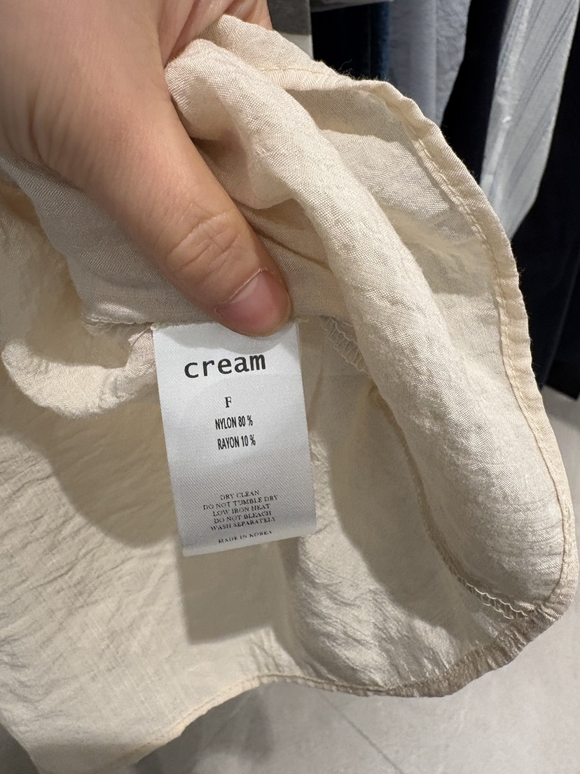 CREAM-P韓國東大門直郵女裝新品時尚休閑職業襯衫蕾絲衫CREAM-P襯衫/蕾絲衫