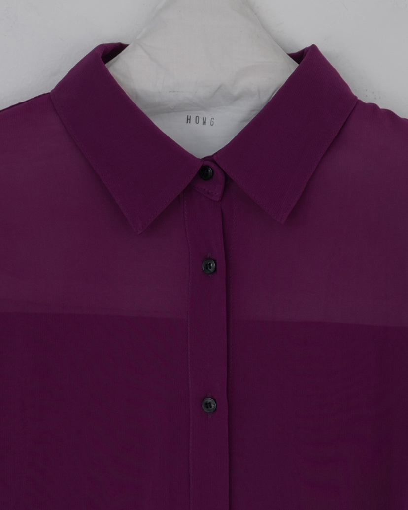 HONG-P韓國東大門代購女裝新品熱賣推薦時尚襯衫蕾絲衫絲綢HONG-P襯衫/蕾絲衫