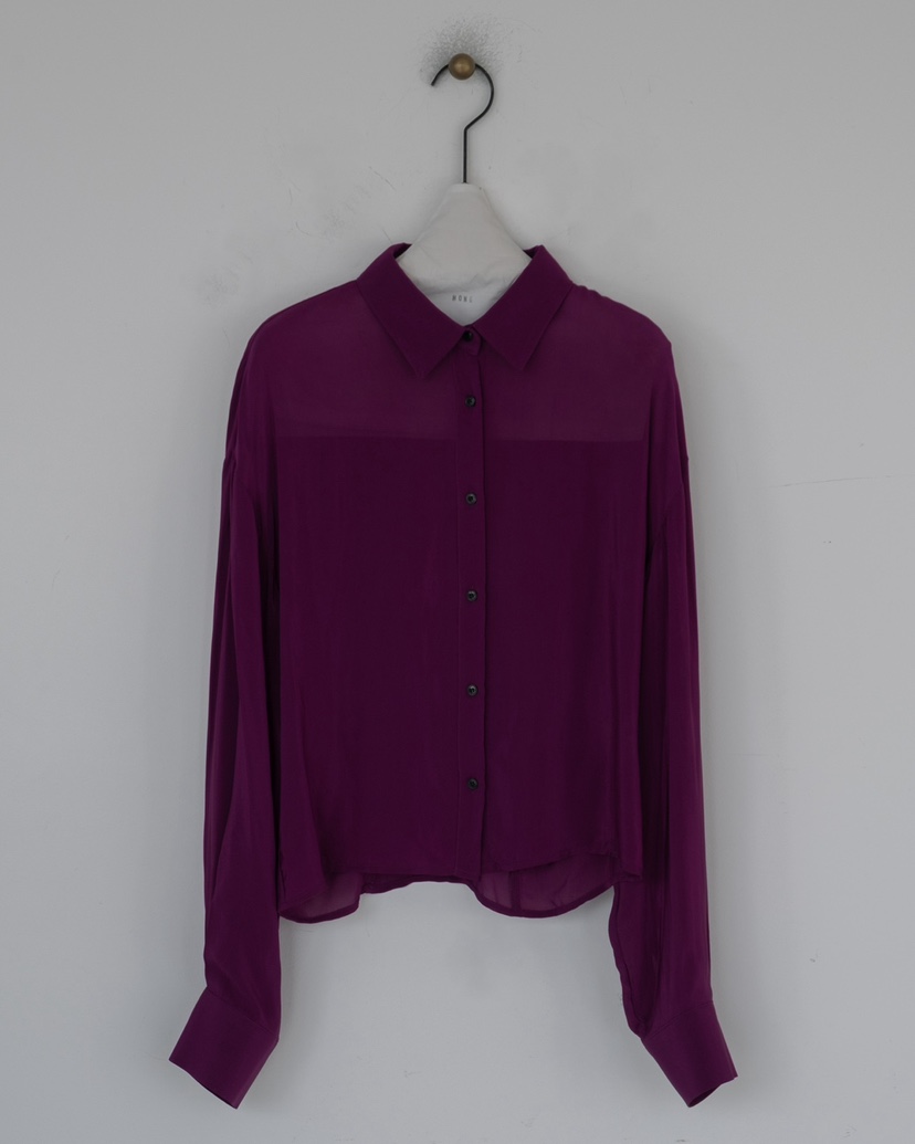 HONG-P韓國東大門代購女裝新品熱賣推薦時尚襯衫蕾絲衫絲綢HONG-P襯衫/蕾絲衫圖色1