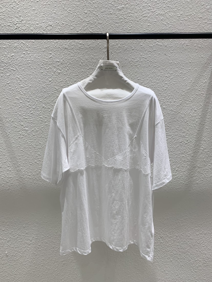 LUCY SALON韓國直郵實拍女裝新品職業推薦休閑熱賣26春夏T恤LUCY SALONT恤圖色1
