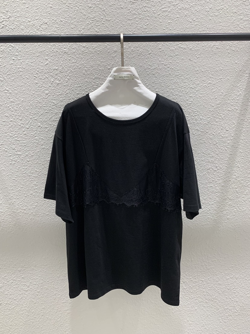 LUCY SALON韓國直郵實拍女裝新品職業推薦休閑熱賣26春夏T恤LUCY SALONT恤圖色2