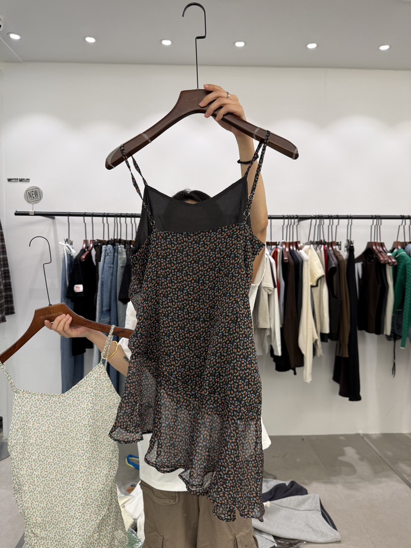 WATERMELON韓國直郵實拍女士新品推薦熱賣職業休閑連衣裙WATER MELON連衣裙