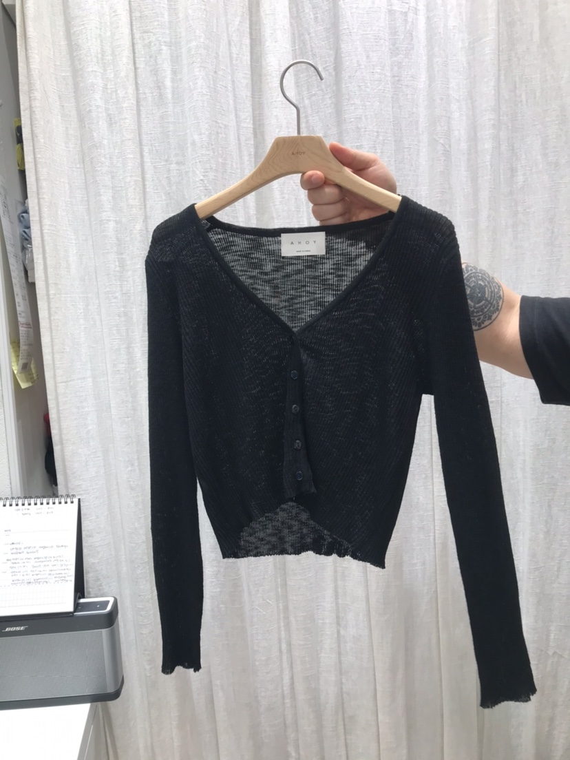 AHOY韓國代購女士新品推薦26春夏熱賣人氣時尚針織衫羊毛衫AHOY針織衫圖色4