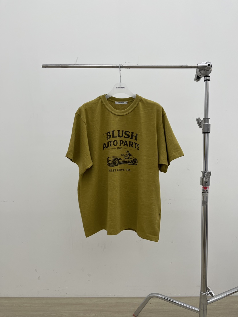 ATMOSPHERE韓國直郵女士新款26春夏時尚推薦人氣休閑職業T恤ATMOSPHERE/BLINGT恤圖色2