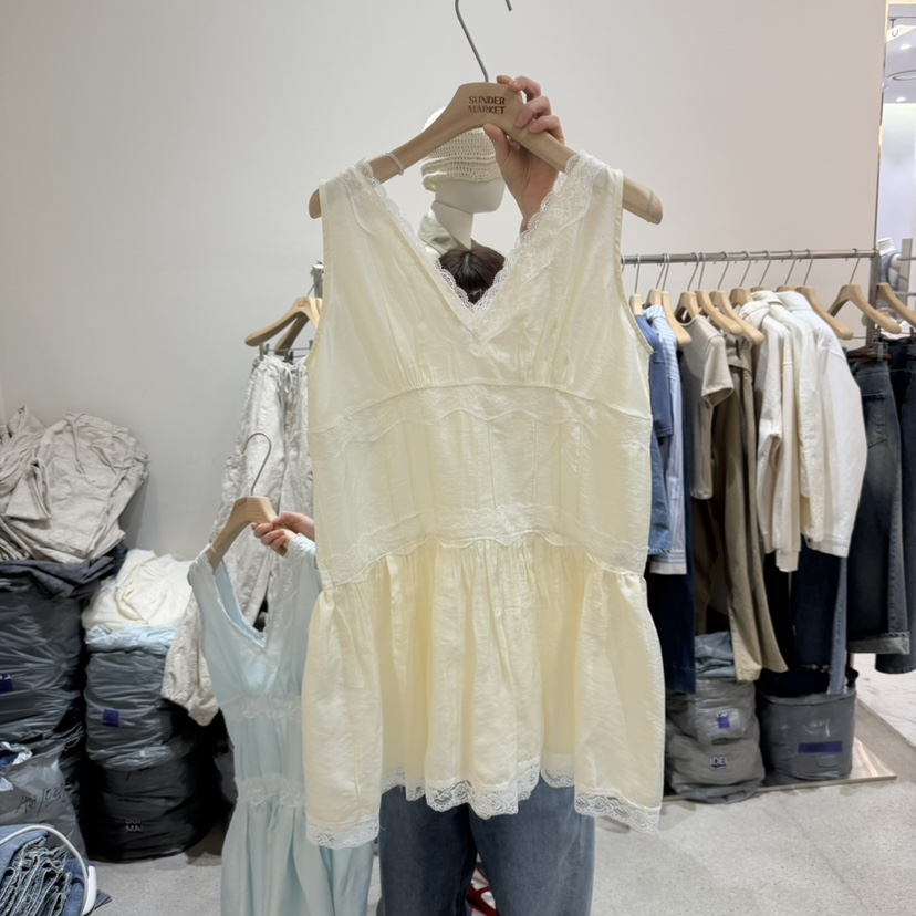 SUNDER MARKET韓國直郵女士新款26春夏職業熱賣推薦連衣裙SUNDER MARKET連衣裙圖色1