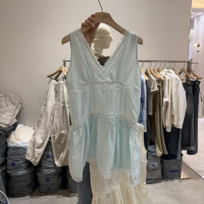 SUNDER MARKET韓國直郵女士新款26春夏職業熱賣推薦連衣裙SUNDER MARKET連衣裙圖色2