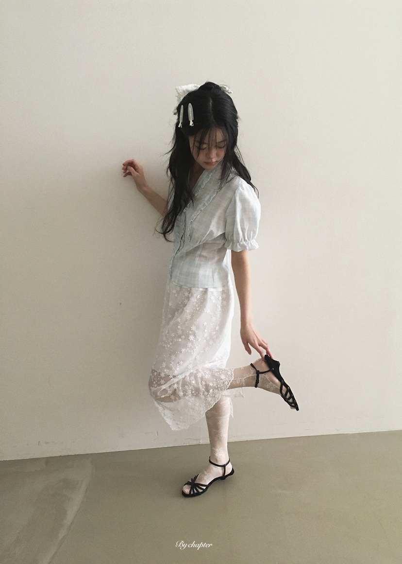 BY CHAPTER韓國直郵實拍女裝新款熱賣人氣休閑26春夏長裙BY Chapter長裙