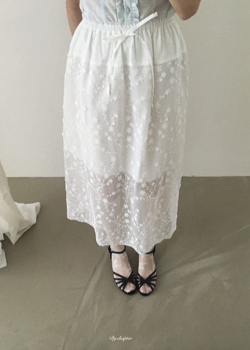 BY CHAPTER韓國直郵實拍女裝新款熱賣人氣休閑26春夏長裙BY Chapter長裙圖色1