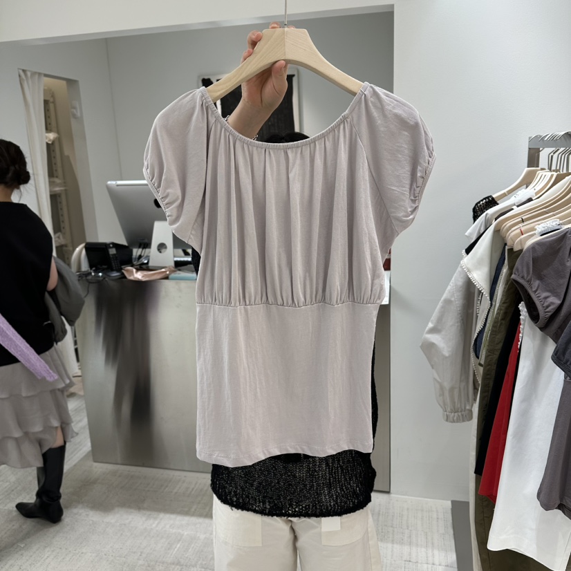 HAUTTE-P韓國直郵女裝新品休閑推薦職業熱賣時尚T恤柔軟HAUTTET恤