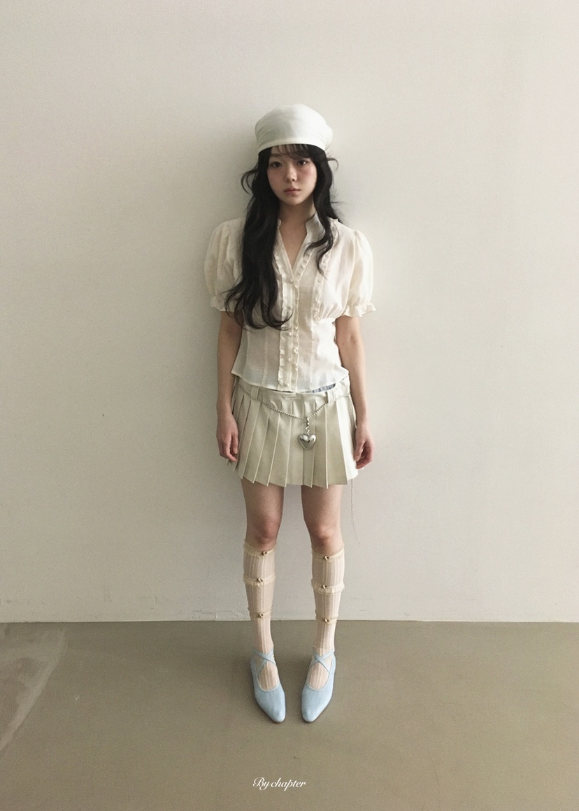 BY CHAPTER韓國直郵實拍女士新品26春夏人氣推薦襯衫蕾絲衫BY Chapter襯衫/蕾絲衫