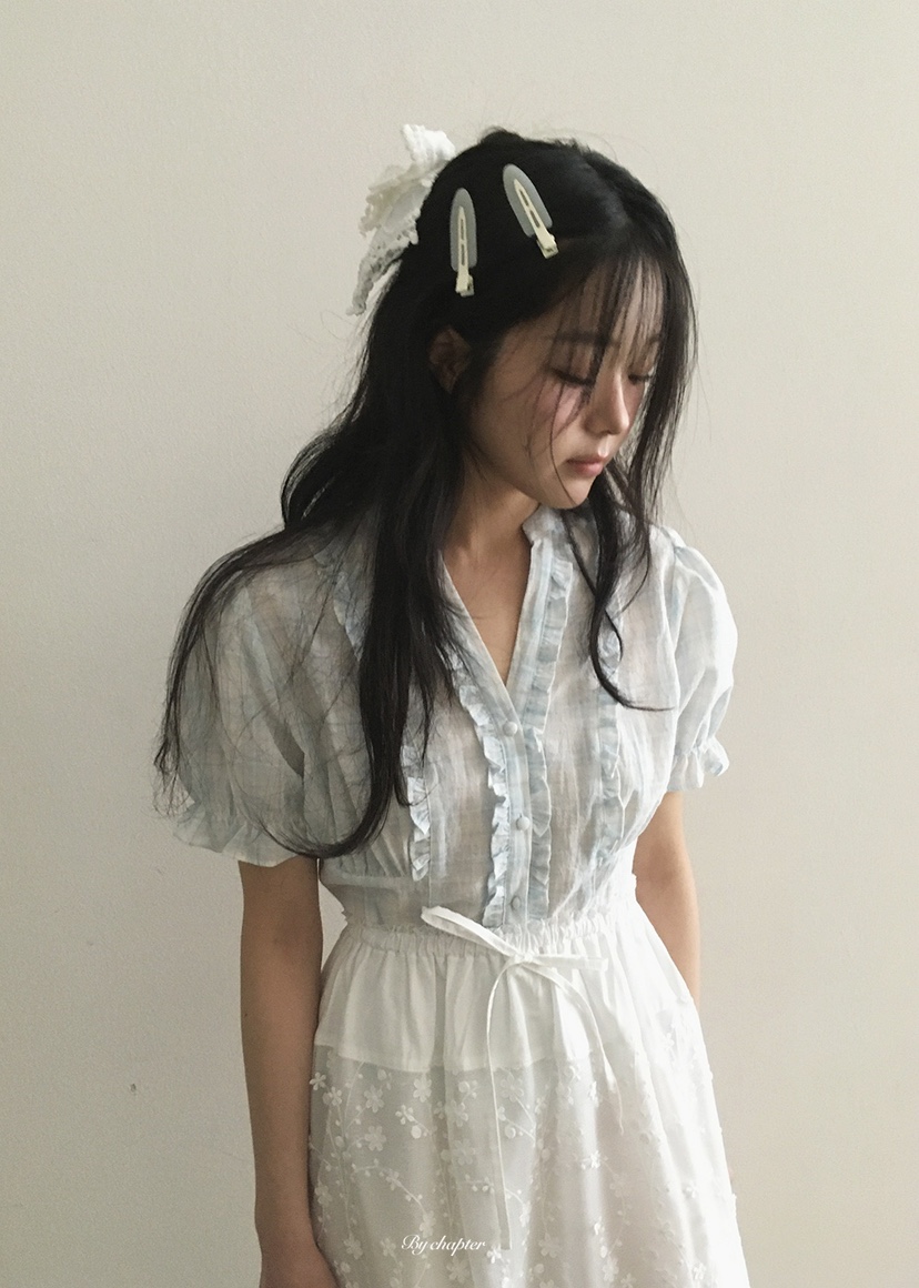 BY CHAPTER韓國直郵實拍女士新品26春夏人氣推薦襯衫蕾絲衫BY Chapter襯衫/蕾絲衫