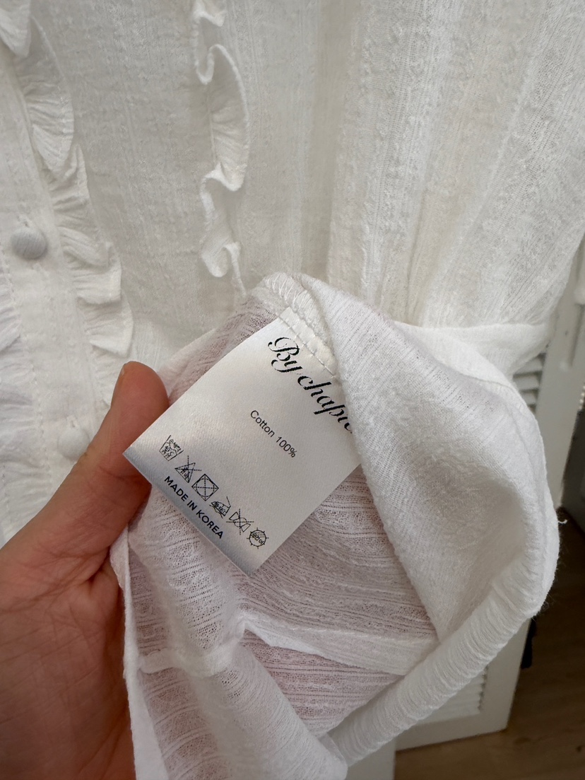 BY CHAPTER韓國直郵實拍女士新品26春夏人氣推薦襯衫蕾絲衫BY Chapter襯衫/蕾絲衫