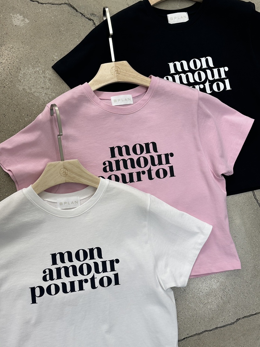 BPLAN韓國東大門直郵女士新品時尚推薦26春夏職業熱賣T恤BPLANT恤