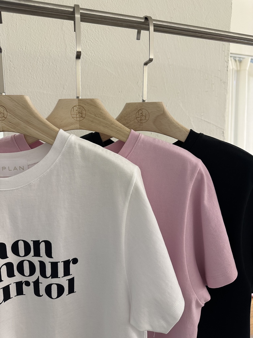 BPLAN韓國東大門直郵女士新品時尚推薦26春夏職業熱賣T恤BPLANT恤