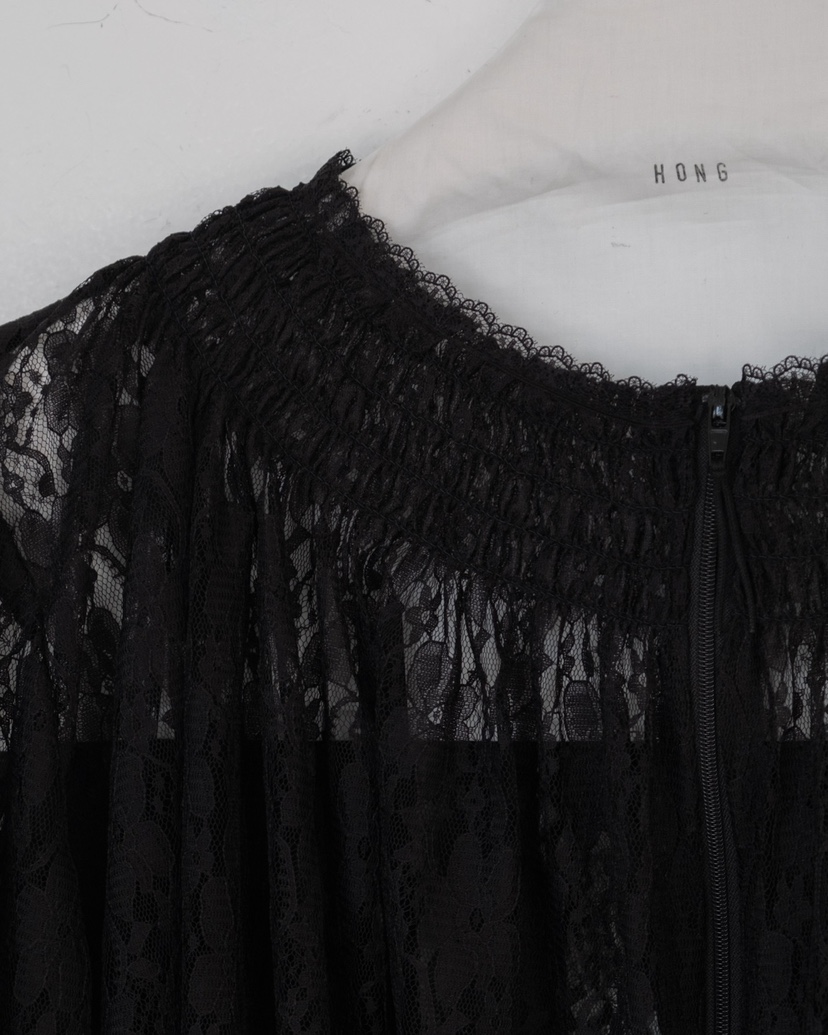 HONG-P韓國直郵實拍女裝新款26春夏職業時尚人氣襯衫蕾絲衫HONG-P襯衫/蕾絲衫