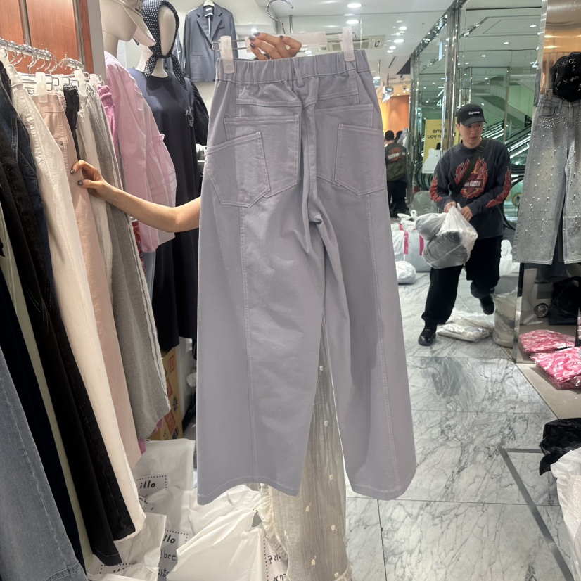 ILLO/MOCI韓國代購女裝新品職業26春夏休閑時尚推薦休閑褲ILLO/MOCI休閑褲