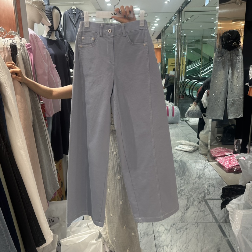 ILLO/MOCI韓國代購女裝新品職業26春夏休閑時尚推薦休閑褲ILLO/MOCI休閑褲圖色1