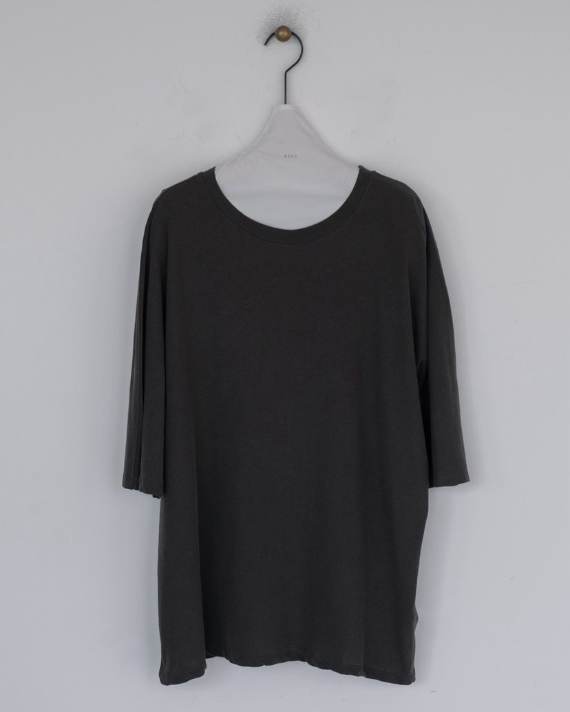 HONG-P韓國代購女裝新品時尚推薦職業休閑熱賣人氣26春夏T恤HONG-PT恤圖色2墨色