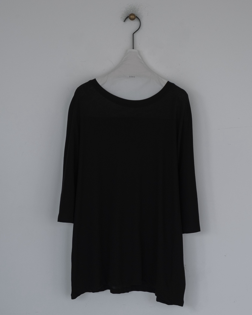 HONG-P韓國代購女裝新品時尚推薦職業休閑熱賣人氣26春夏T恤HONG-PT恤圖色3黑色