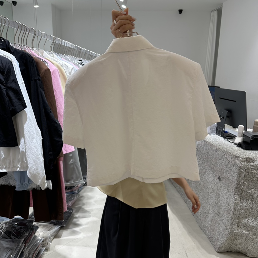 NEROLI 36韓國代購女士新款熱賣職業26春夏休閑襯衫蕾絲衫NEROLI 36襯衫/蕾絲衫