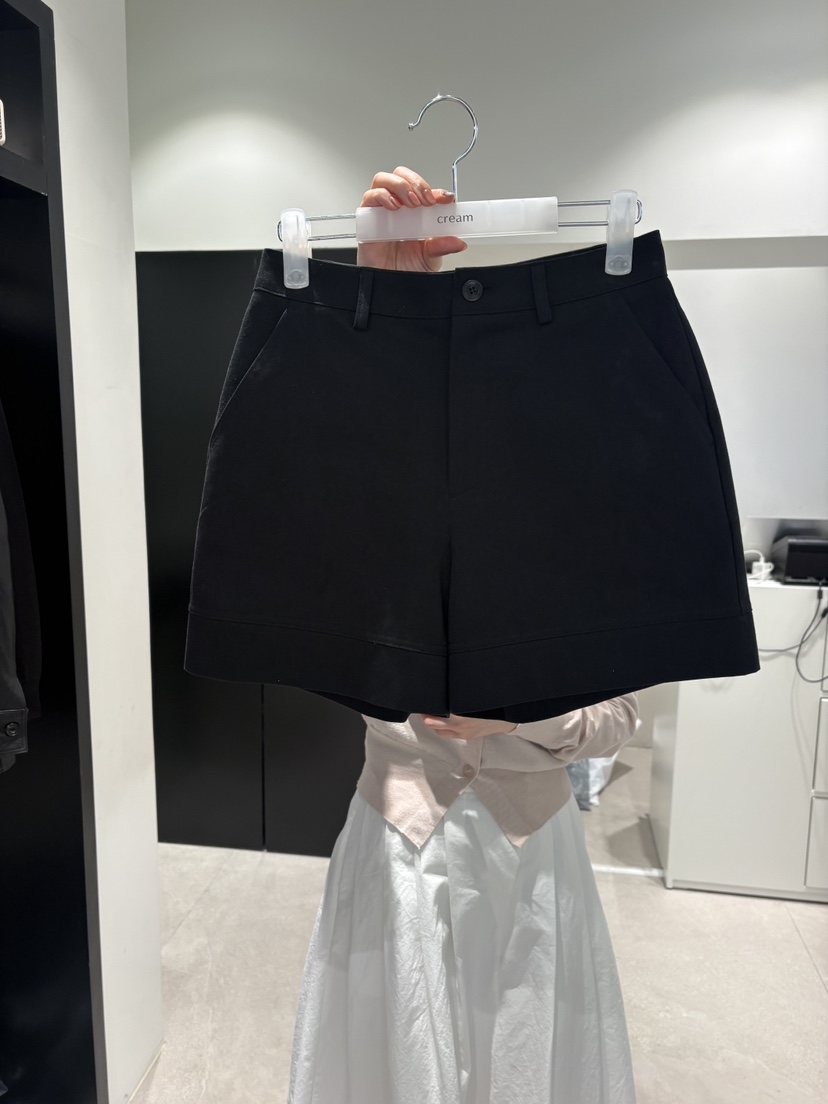 CREAM-P韓國代購女士新品職業人氣時尚熱賣休閑26春夏短褲CREAM-P短褲圖色2